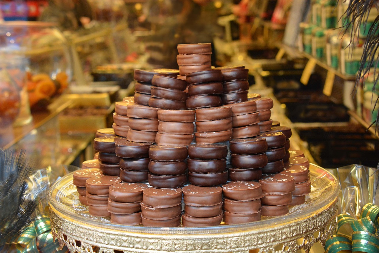 Chocolate tower